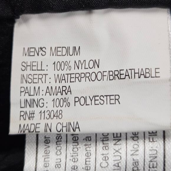 IceArmor X Mittens Mens Medium Black Waterproof Breathable Cold Weather Gloves - Picture 5 of 5